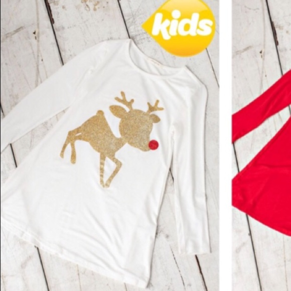 🎄last one ☃️Kids Christmas tunics